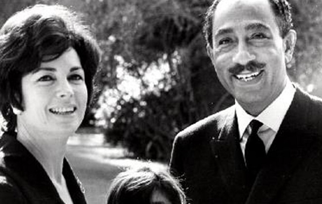 وفاة جيهان السادات زوجة الرئيس المصري الأسبق Anwar.Jhan