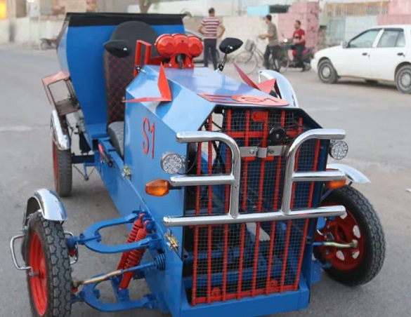  شاب يبتكر سيارة فريدة من نوعها في العراق           Auto.Smr