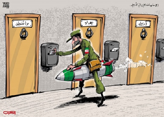 كاريكاتير - استهداف أربيل.. رسالة طهران التحذيرية إلى واشنطن Brief.Irn