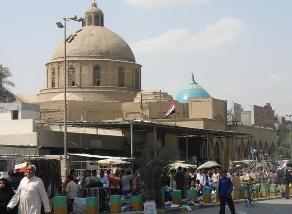  فيديو - الدخول الى اقدم كنيسة اللاتين في بغداد       Latin.Knes