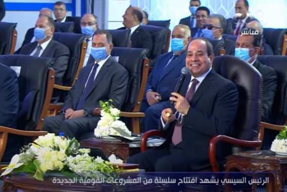 فيديو مهم - هكذا تدار الدولة - الرئيس المصري يشهد سلسة من المشاريع Sisi.Pr