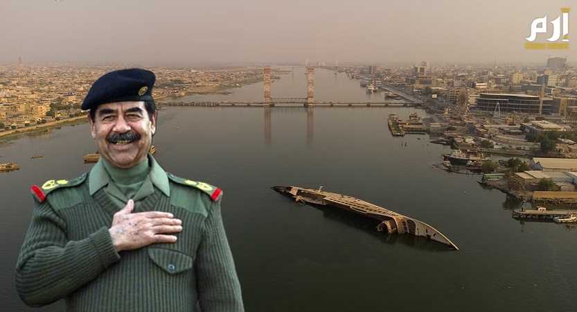  صورجوية لانقلاب يخت صدام حسين        Yachet.Sdm