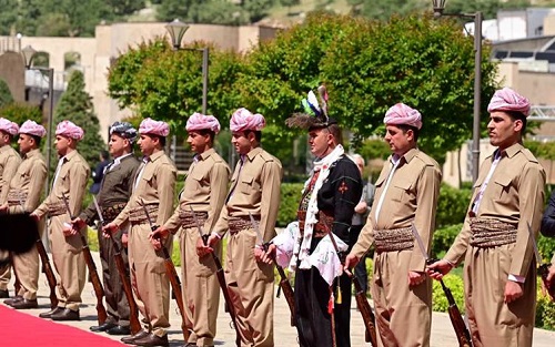  بدء مراسم افتتاح صرح بارزاني الوطني التذكاري  Barzani.drh1