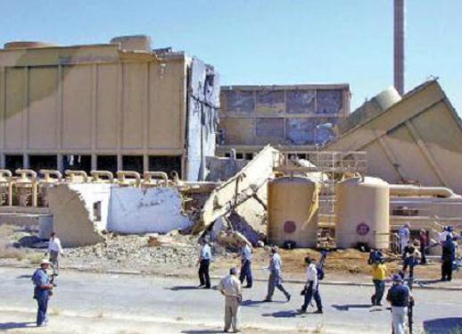 العراق يدرس المطالبة بتعويضات عن القصف الإسرائيلي لمفاعل تموز النووي M.Tamuz.1