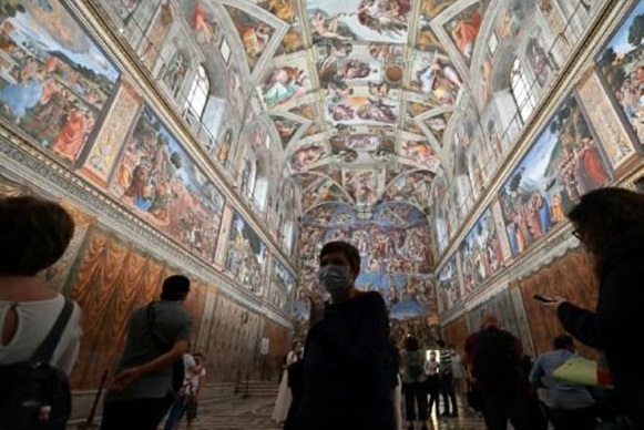 متاحف الفاتيكان تعيد فتح أبوابها الاثنين بعد ٨٨ يوما من الإغلاق بسبب كورونا Fatikan.Mu