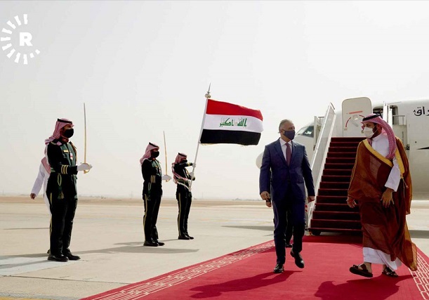صور.. مراسم استقبال وجولة سياحية لرئيس الوزراء العراقي في السعودية Kdmi.Sud1