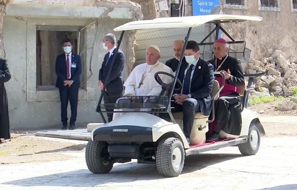 "الله سيعتني بالناس".. كواليس قرار البابا فرنسيس بزيارة العراق Papa.H1