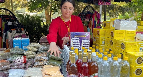 "طعام وأعمال يدوية".. مهرجان صيفي وسط أربيل لدعم مشاريع النساء Kordamani6