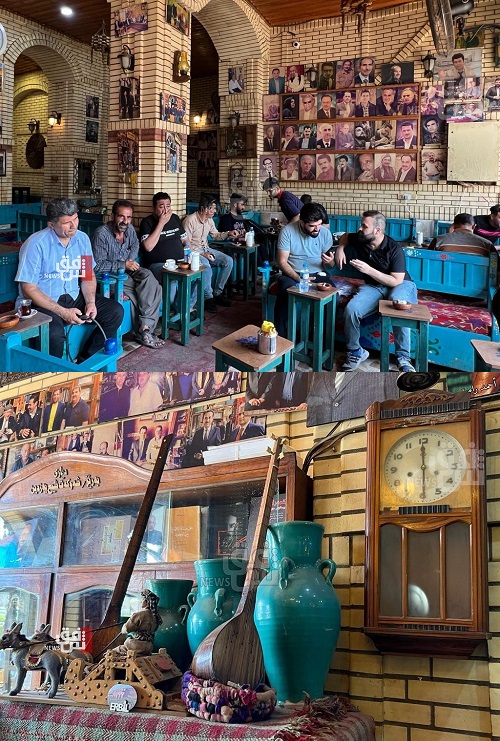 مقهى "مچكو" في اربيل ..٨٠ عاماً والشاي واحد   شفق نيوز/ تحت قلعة اربيل الاثرية مباشرة وسط المدينة، تظهر معالم مقهى "مچكو" ال Michko2