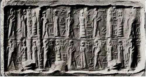 ختم الأمير الكاهن ازكور- مردوخ ابن كرينداش ملك بابل الكاشي Kahtim24