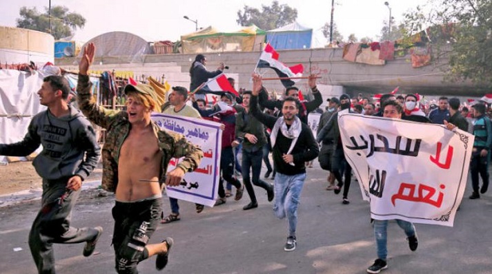 «الحشد» يزاحم «الحراك» على ساحة التحرير 	   00Hsd