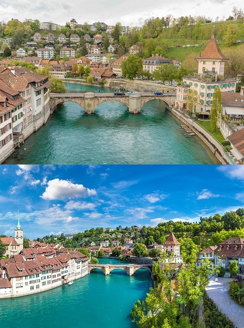 الگاردينيا تتجول في العاصمة السويسرية ( بيرن) Bern.2