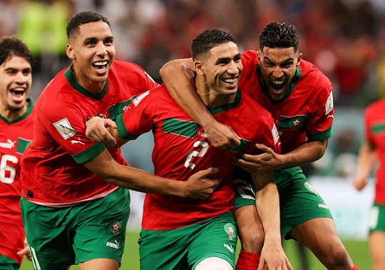  المغرب يهزم إسبانيا ويحقق انجازاً تاريخياً في المونديال      Magrib22